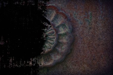 Süslü taş doku, daire rock şekil, web sitesi veya mobil cihazlar için arka plan