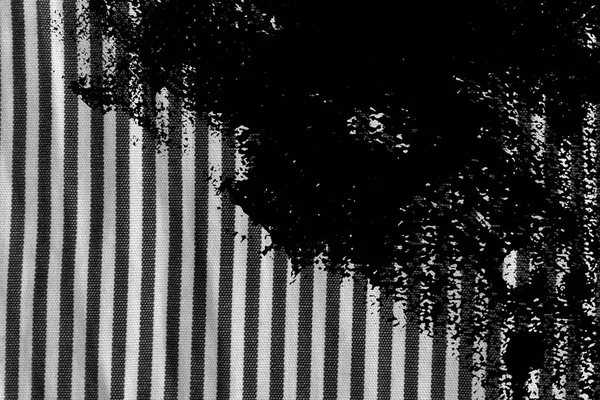 Grunge kirli siyah beyaz portre soyulmuş kumaş doku — Stok fotoğraf