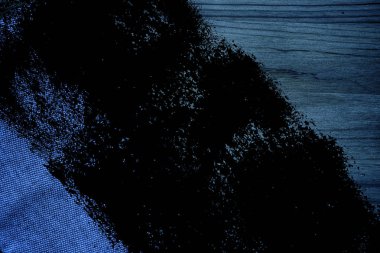 Grunge kirli Ultra mavi keten kumaş yüzeyi, kitap kapağı örnek, renk örneği mock-up veya Tasarımcısı'nı kullanmak için