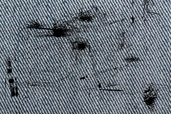 Grunge sujo Jeans textura obsoleta, fundo vintage denim — Fotografia de Stock