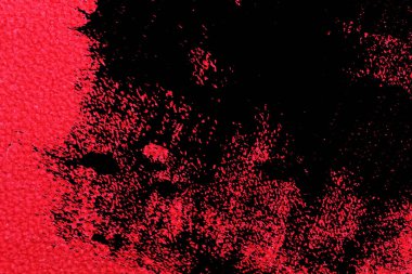 Doku veya arka plan grunge kumaş kırmızı boyalı