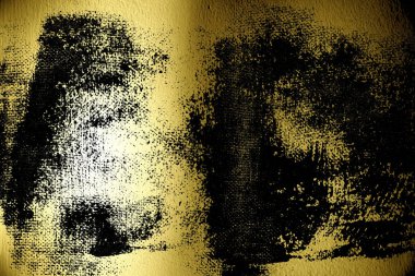 Lekeli Ultra sarı Sıva yüzeyi kirli veya arka plan duvar gölge - iç sıva