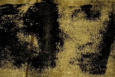 Grunge kirli Ultra sarı keten kumaş yüzeyi, kitap kapağı örnek, renk örneği mock-up veya Tasarımcısı'nı kullanmak için