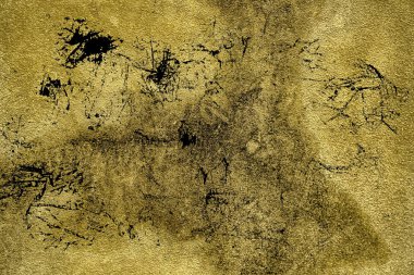 Kirli Ultra sarı Beton Çimento doku, taş yüzey kaya arka plan