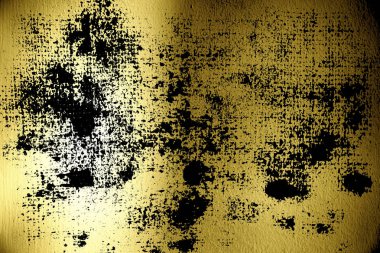 Lekeli Ultra sarı Sıva yüzeyi kirli veya arka plan duvar gölge - iç sıva