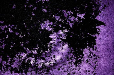 Ultra mor süslü taş doku, daire rock şekil, web sitesi veya mobil cihazlar için arka plan