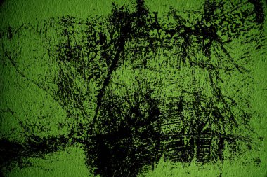 Grunge Ultra yeşil Sıva yüzeyi veya duvar - kapalı arka plan sıva