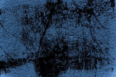 Ultra mavi beton çimento duvar doku, desen kapak veya arka plan için