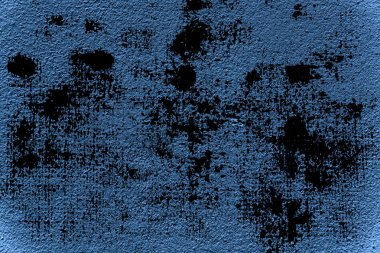 Ultra mavi beton çimento duvar doku, desen kapak veya arka plan için