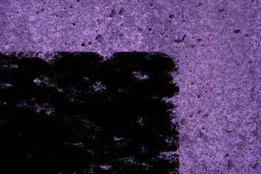 Kirli Ultra mor Beton Çimento doku, taş yüzey kaya arka plan