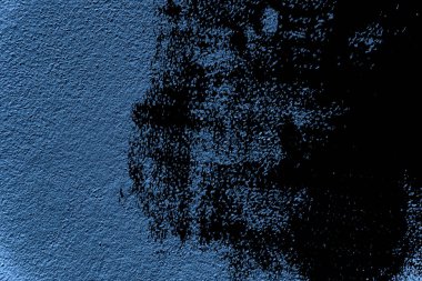 Ultra mavi beton çimento duvar doku, desen kapak veya arka plan için