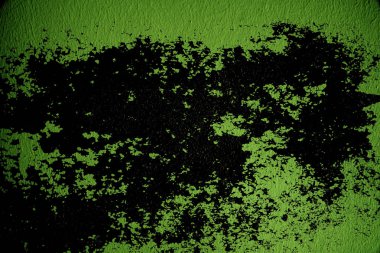 Grunge Ultra yeşil Sıva yüzeyi veya duvar - kapalı arka plan sıva