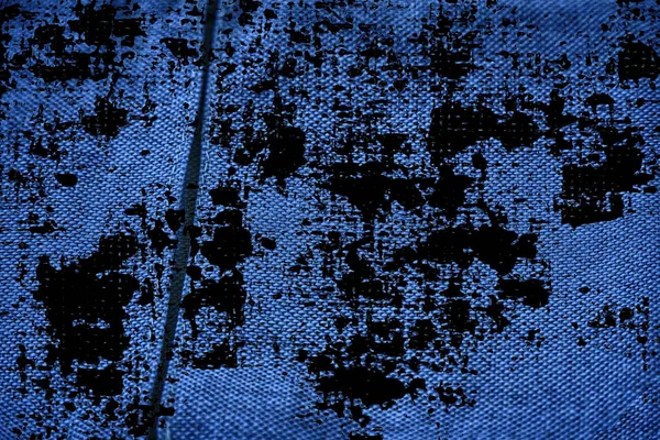Брудний гранж Ультра синя лляна тканина поверхня для макетів або дизайнерського використання, зразок обкладинки книги, годинник — стокове фото