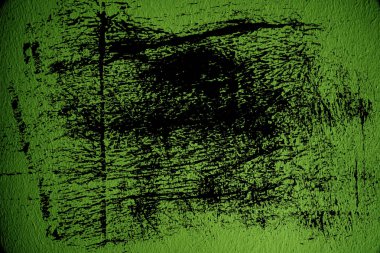 Grunge Ultra yeşil Sıva yüzeyi veya duvar - kapalı arka plan sıva