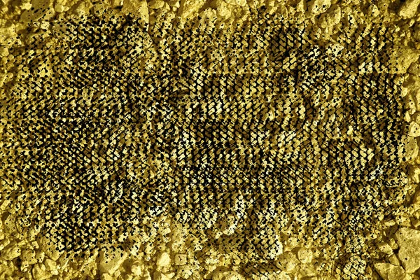 Grunge Ultra amarillo Textura del suelo, superficie de arena, fondo de piedra — Foto de Stock