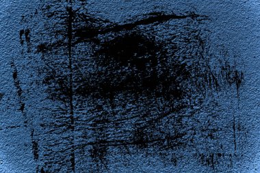 Ultra mavi beton çimento duvar doku, desen kapak veya arka plan için