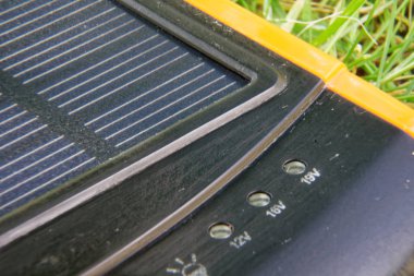 Güneş elektrik enerjisi jeneratör saf enerji, iş kavramı