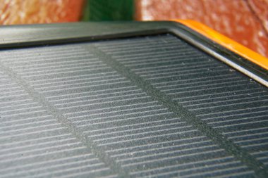 Güneş elektrik enerjisi jeneratör saf enerji, iş kavramı