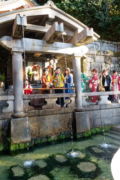 Ingresso Alla Pagoda Con Alberi Parco — Foto Stock