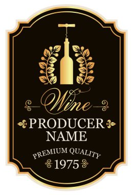 defne çelengi şarap şişe şarap etiket