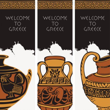 Antik Yunanistan konulu afiş seyahat