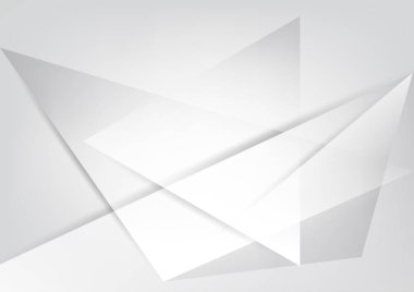Gri soyut ve teknik geometrik kurumsal tasarım arka plan eps 10. vektör çizim beyaz