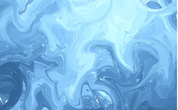 Fluid Blue Forme Fond Rouge Dégradés Tendance Composition Des Formes — Image vectorielle