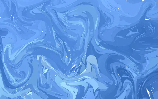 Fondo Formas Colores Fluidos Gradientes Moda Azul Oscuro Composición Formas — Vector de stock