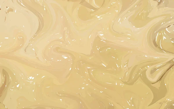 Fluido Forme Colorate Sfondo Marrone Trendy Gradienti Forme Fluide Composizione — Vettoriale Stock