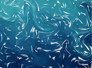 Soyut turkuaz mermer yüzey. Güzel el yapımı doku. Benzersiz boyalı desen. Sulu boya zemin. Yaratıcı sanat illüstrasyon. Sanatsal tasarım. Harika mavi arka plan. Vektör görüntü.