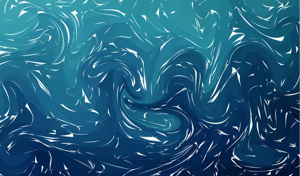 Абстрактный Фон Красивыми Жидкими Акриловыми Волнами Векторная Иллюстрация Мраморная Текстура — стоковый вектор