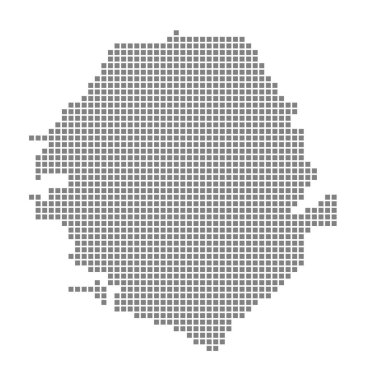 Piksel Sierra Leone Haritası. Vektör Sierra Leone beyaz arka plan üzerinde izole noktalı haritası. Soyut bilgisayar grafik Sierra Leone Haritası. vektör çizim.