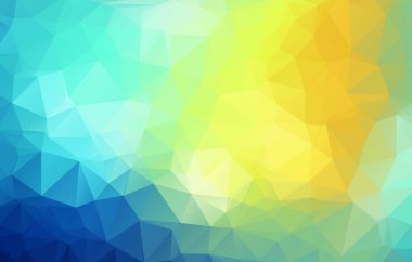 Güzellik renkli poligonal geometrik arka plan