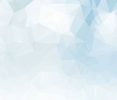 Hafif BLUE vektör bulanık arkaplan tasarımı. Origami tarzında gradyan ile Geometrik arkaplan.