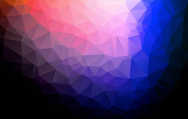 Fond Abstrait Composé Triangles — Image vectorielle