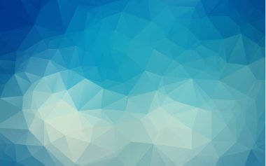 Çok renkli koyu mavi geometrik buruşuk üçgen düşük poli stil grafik arka plan degrade illüstrasyon soyut. İşiniz için vektör poligonal tasarımı.