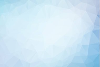 Mavi poligonal mozaik arka plan, yaratıcı tasarım şablonları