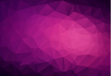 Koyu mor, pembe vektör düşük poli kristal arka plan soyut. Çokgen tasarım deseni. Düşük poli illüstrasyon, düşük Çokgen arka plan.