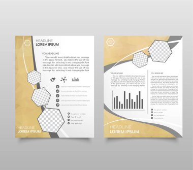 Modern üçgen sunu şablonu. İş tasarım arka plan, broşür veya el ilanı genel kavram ya da geometrik web afiş. vektör çizim.