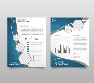 Modern üçgen sunu şablonu. İş tasarım arka plan, broşür veya el ilanı genel kavram ya da geometrik web afiş. vektör çizim.