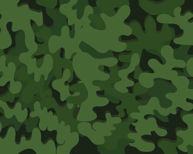 Soyut askeri veya av kamuflaj arka plan. yeşil renk. Vektör çizim.