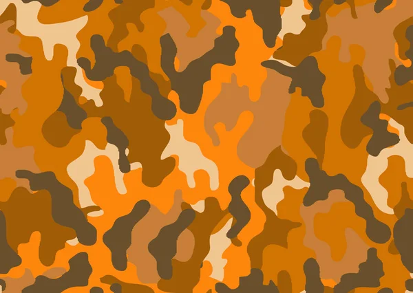 Fondo Abstracto Militar Camuflaje Caza Woodland Camo Vector Textura Tono — Vector de stock