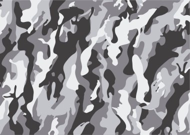 doku askeri kamuflaj ordu avcılık. Kamuflaj desen arka plan. Kamuflaj baskı maskeleme klasik giyim tarzı. dört renk orman dokusu. Vektör çizim.