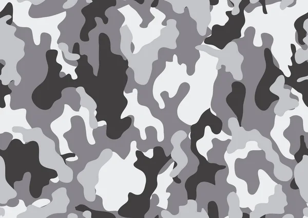 Texture Military Camouflage Repeats Seamless Army Green Hunting Camouflage Pattern — Stock Vector