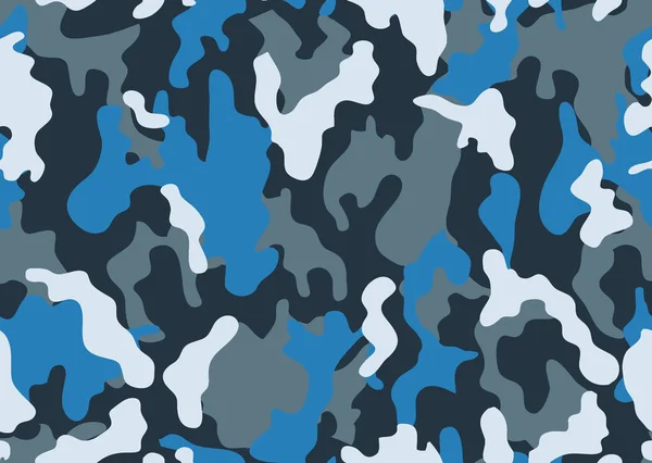 Textura Camuflaje Militar Repite Caza Verde Ejército Sin Costuras Fondo — Vector de stock