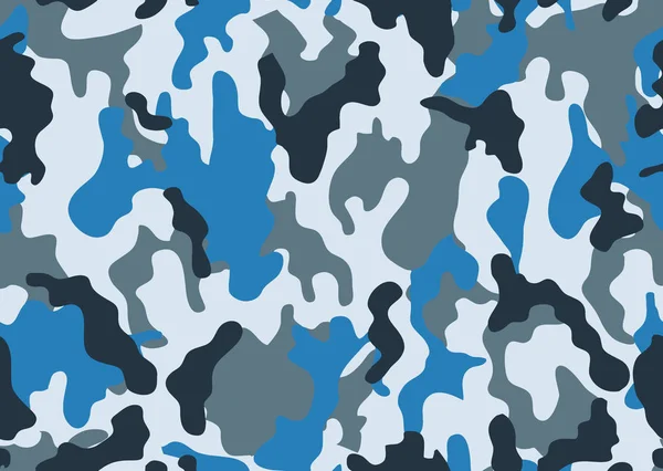 Textura Camuflaje Militar Repite Caza Verde Ejército Sin Costuras Fondo — Vector de stock