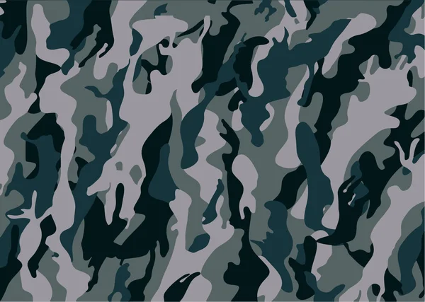 Textura Militar Camuflaje Ejército Caza Fondo Patrón Camuflaje Estilo Ropa — Vector de stock