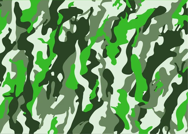 Textur Militär Camouflage Armén Jakt Kamouflage Mönster Bakgrund Klassiska Klädstil — Stock vektor