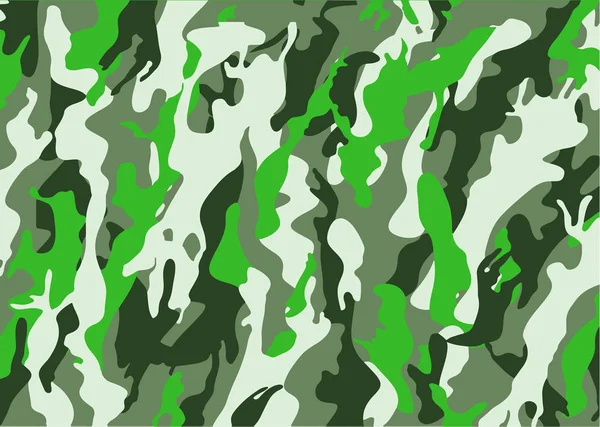 Textur Militär Camouflage Armén Jakt Kamouflage Mönster Bakgrund Klassiska Klädstil — Stock vektor