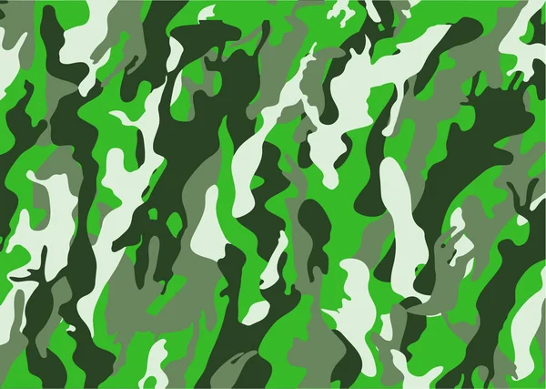 Textur Militär Camouflage Armén Jakt Kamouflage Mönster Bakgrund Klassiska Klädstil — Stock vektor